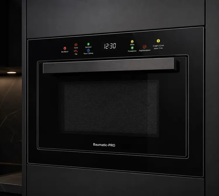 Микроволновая печь Baumatic-PRO MEG55B-GR1 черный