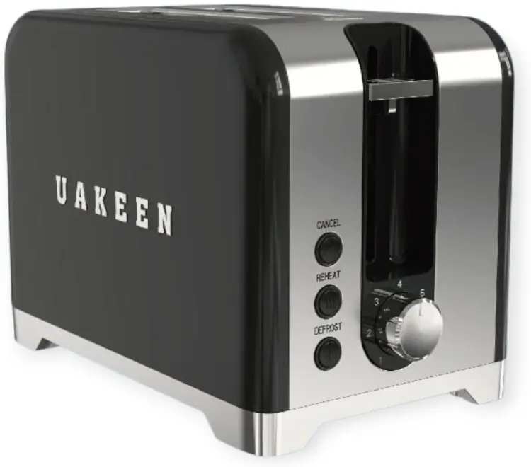 Тостер Uakeen Germany ZL-2115 черный