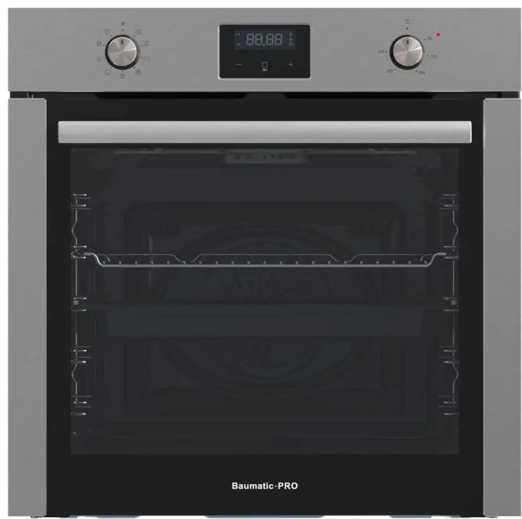 Духовой шкаф Baumatic-PRO 7ED09_C8D7 серебристый