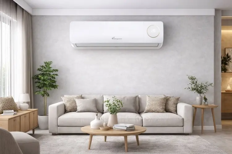 Almagreen AL12000BTU белый + монтажный комплект